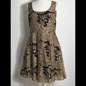 (27) NWOT Marchesa Notte Midi Dress, Sz 16